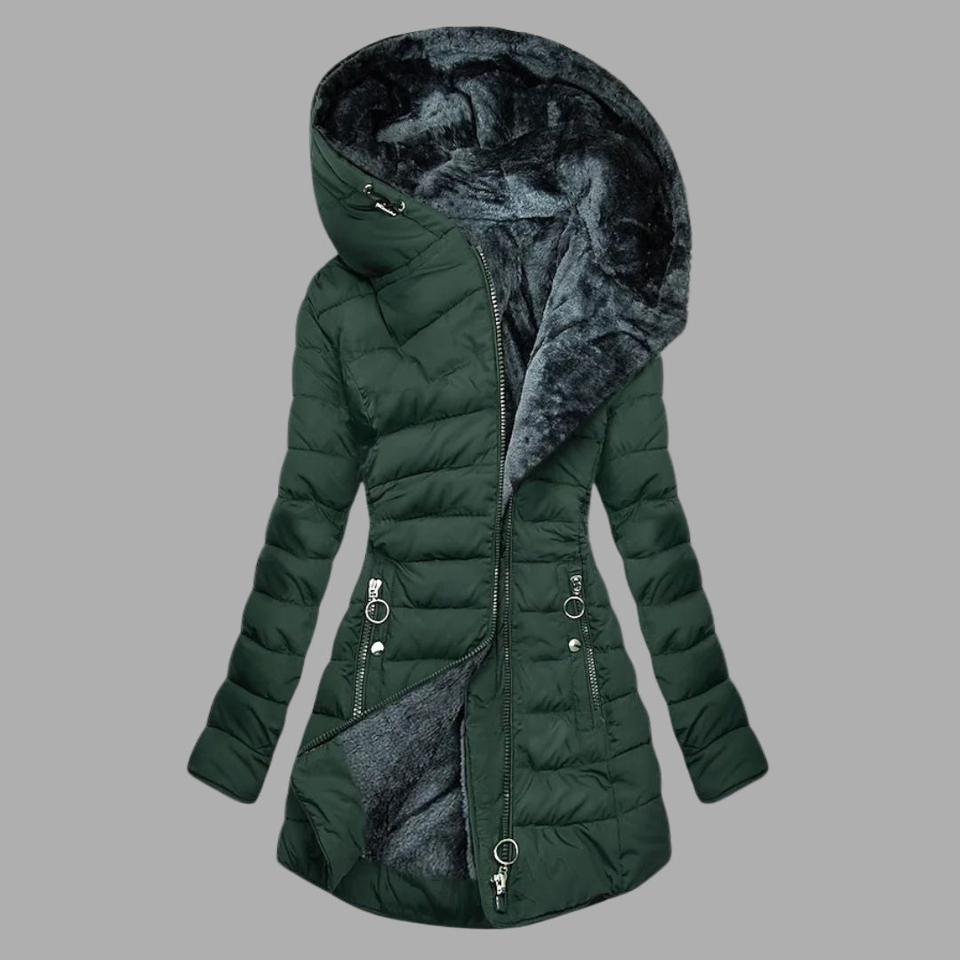 Winterjacke mit warmen Fellfutter