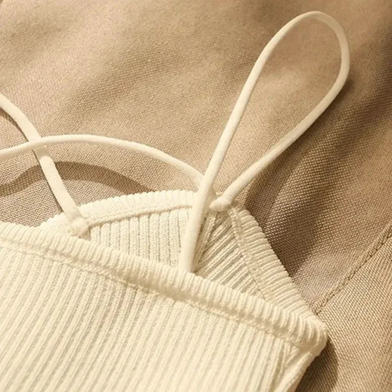 ALENA | Strick-Crop-Top