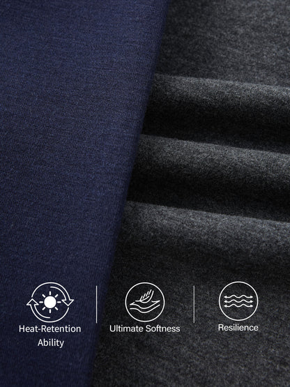 Stretchy Mid Rise Straight Leg Pull-on Pants with Pockets