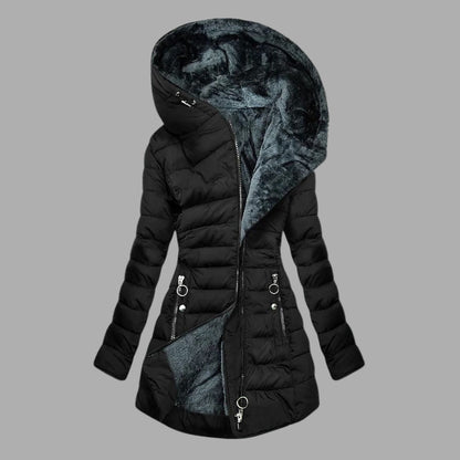 Winterjacke mit warmen Fellfutter
