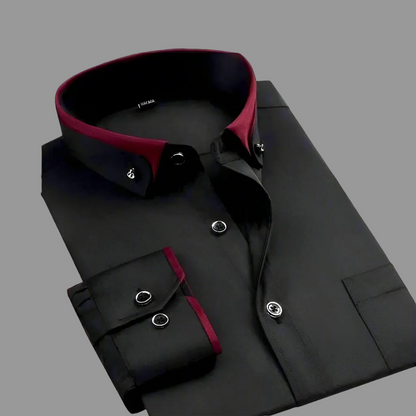 Albert | Klassisches Baumwollhemd