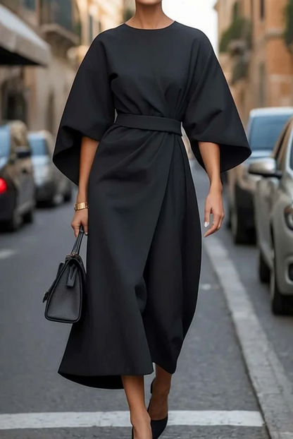 Annabelle | Elegantes Damenkleid mit Gürtel