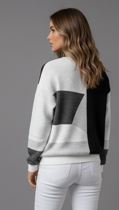 Verspielter Pullover