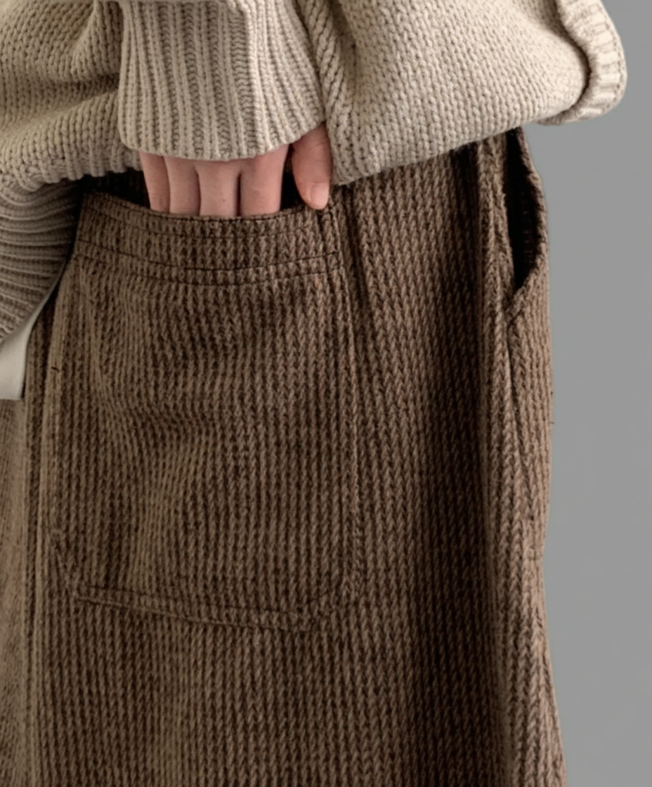 Corduroy Knit-Waist Lounge Pants