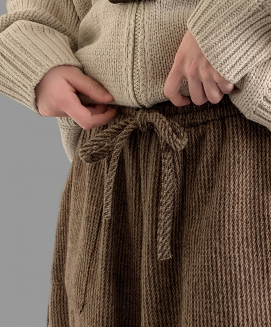 Corduroy Knit-Waist Lounge Pants