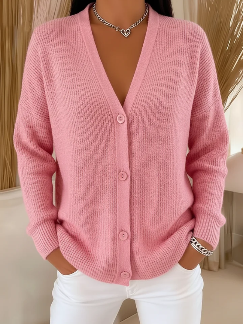 Sofie | Strickjacke mit Knopfleiste