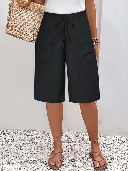 Shorts mit elastischem Bund