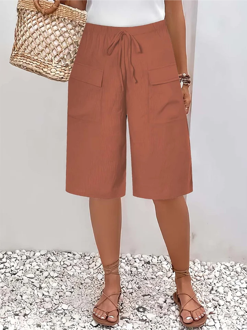 Shorts mit elastischem Bund