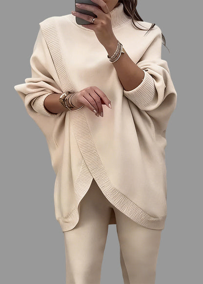 Damen Oversize-Pullover & Hose Set