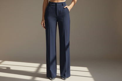 Elegante Damen-Hosen mit hoher Taille
